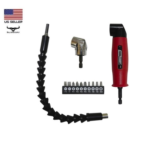 Piece right angle drill - right,